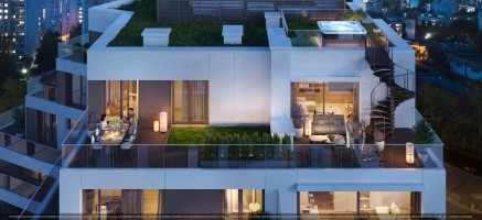 wizualizacje CU Cynamonowa Ursynów 