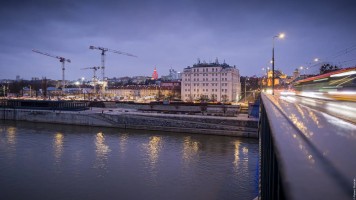 zdjęcie z budowy Budynek naukowo-dydaktyczny Uniwersytetu Warszawskiego