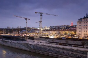 zdjęcie z budowy Budynek naukowo-dydaktyczny Uniwersytetu Warszawskiego