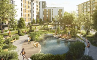 zdjęcie z budowy Miasteczko Jutrzenki