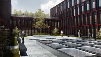 wizualizacje Nowa siedziba Prokuratura Katowice