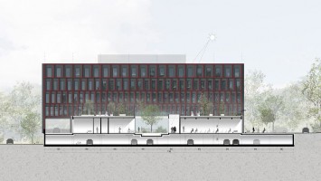 wizualizacje Nowa siedziba Prokuratura Katowice