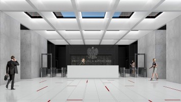 wizualizacje Nowa siedziba Prokuratura Katowice