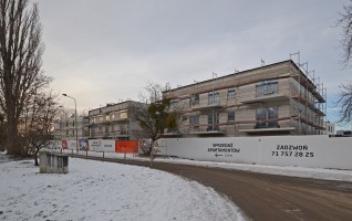 zdjęcie z budowy Wille Biskupin