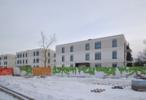 zdjęcie z budowy Wille Biskupin