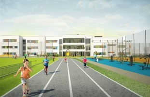 zdjęcie Szkoła podstawowa z przedszkolem i halą sportową