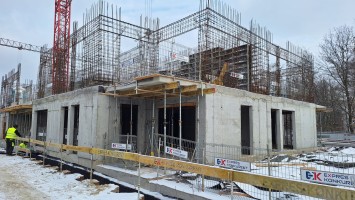 zdjęcie z budowy Takt Lirników