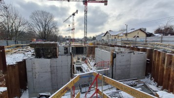 zdjęcie z budowy Takt Lirników