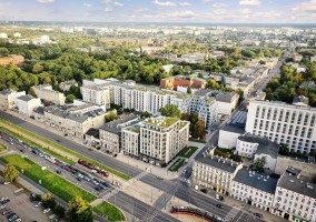 zdjęcie z budowy Diasfera Łódzka