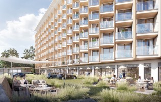 zdjęcie z budowy Pinea Resort & Apartments Pobierowo
