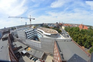 okna gotowe już na trzech piętrach