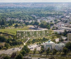 zdjęcie z budowy Aura