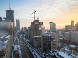 zdjęcie z budowy Upper One