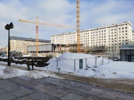 zdjęcie z przebudowy Narodowy Bank Polski