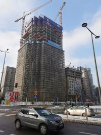 zdjęcie z budowy Upper One