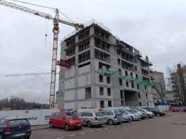 zdjęcie z budowy Apartamenty Literacka