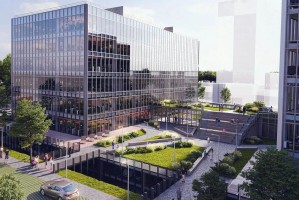 zdjęcie z budowy Centrum edukacji przy CKD