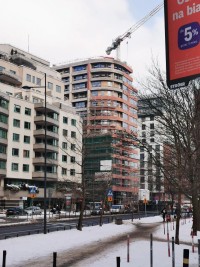 zdjęcie z budowy Apartamentowiec Flare