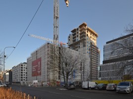 zdjęcie z budowy Nowe Centrum Południowe IV