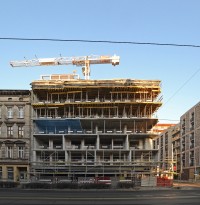 zdjęcie z budowy Nowa Awangarda