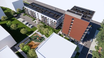 zdjęcie z budowy Osiedle Moderno