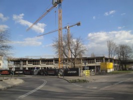 zdjęcie z budowy Osiedle Stacja Mińsk