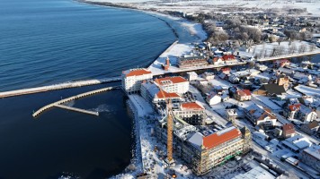 zdjęcie z budowy Marina Royale