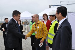 wmurowanie kamienia węgielnego