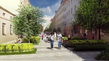 zdjęcie z przebudowy Rewitalizacja Centrum Łodzi - Obszar nr 7