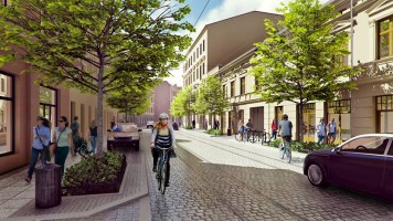 zdjęcie z przebudowy Rewitalizacja Centrum Łodzi - Obszar nr 7