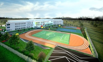 zdjęcie z budowy Placówka szkolno-przedszkolna na Strzeszynie