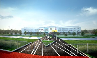 zdjęcie z budowy Placówka szkolno-przedszkolna na Strzeszynie