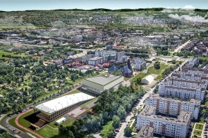 wizualizacje Całoroczne Centrum Sportów Zimowych