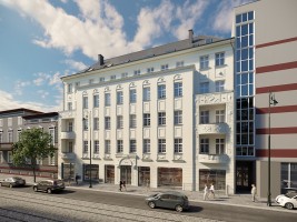 zdjęcie z przebudowy Dworcowa 67