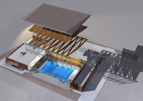 wizualizacje Pływalnia miejska Grunwald