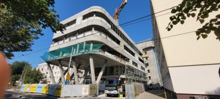 zdjęcie z budowy Budynek ambulatoryjny Wielkopolskie Centrum Onkologii