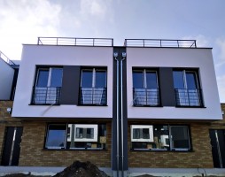 zdjęcie z budowy Rodzinne Podolany