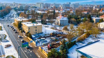zdjęcie z budowy Pułaskiego 19