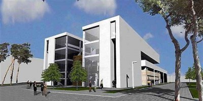 zdjęcie Sala sportowo-widowiskowa z częścią dydaktyczną i biblioteką Wyższej Szkoły Gospodarki ...