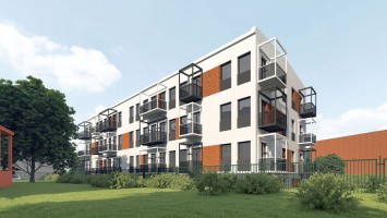zdjęcie z przebudowy Apartamenty Porcelanowe