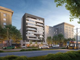 zdjęcie z przebudowy Apartamenty Jana Pawła 34