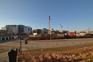 zdjęcie z budowy Marina Park