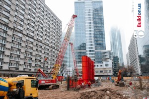 zdjęcie z budowy Apartamenty Grzybowska 11