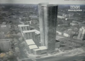 wizualizacje Wolska Tower