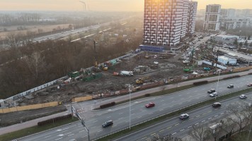 zdjęcie z budowy Mocha Tower