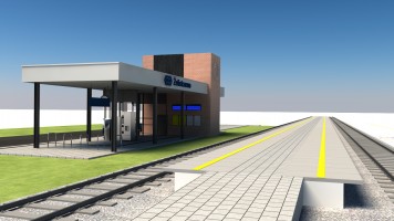 zdjęcie z budowy [Żelistrzewo] Dworzec kolejowy
