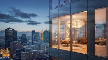 zdjęcie z budowy Liberty Tower