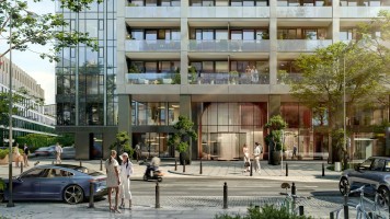 zdjęcie z budowy Liberty Tower