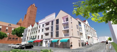 zdjęcie z budowy Kamienice Starego Miasta