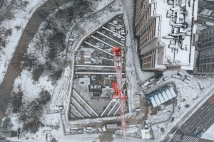 zdjęcie z budowy Biurowiec Soneta